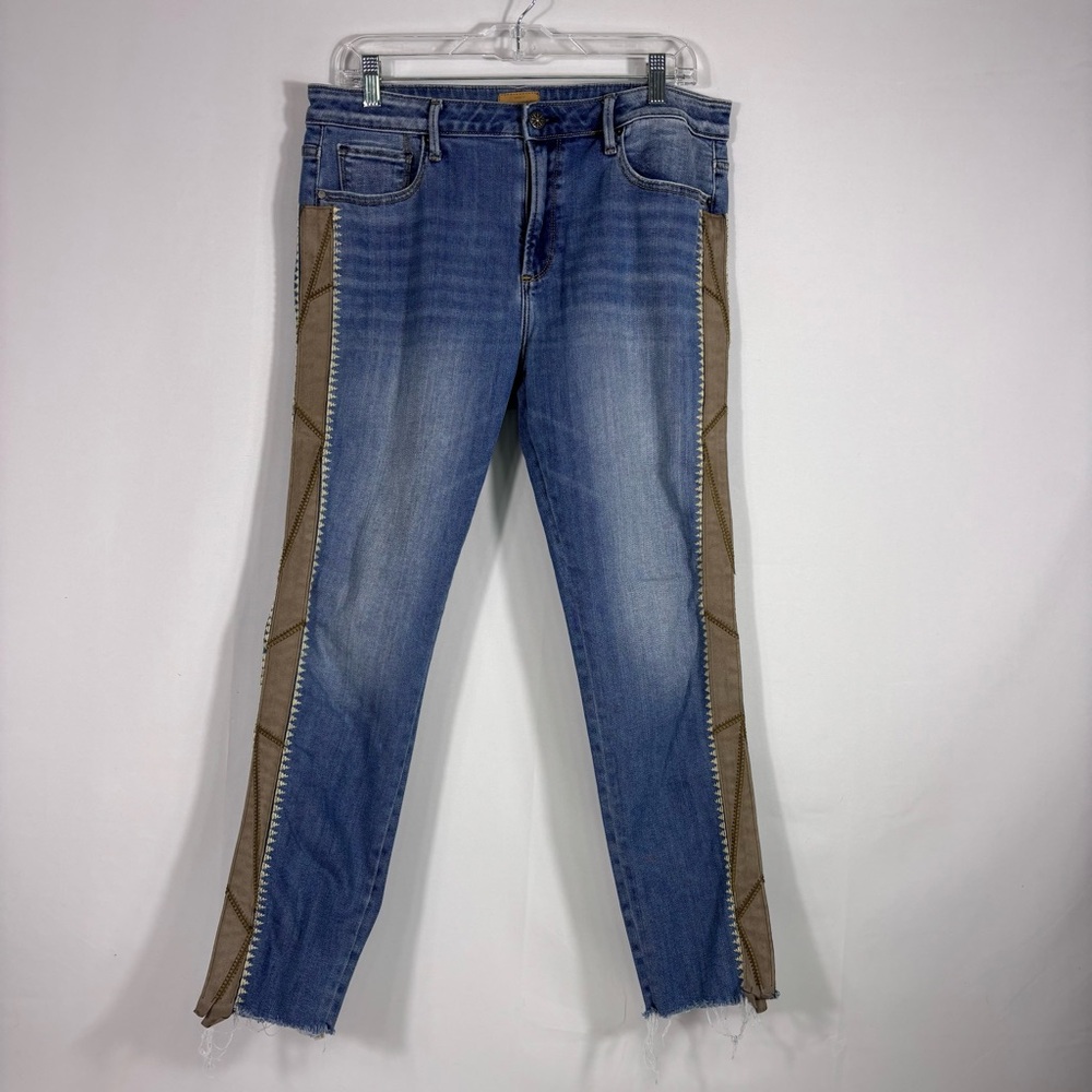DRIFTWOOD Jackie High-rise Classic Fit Jeans with Side Panels Size 31